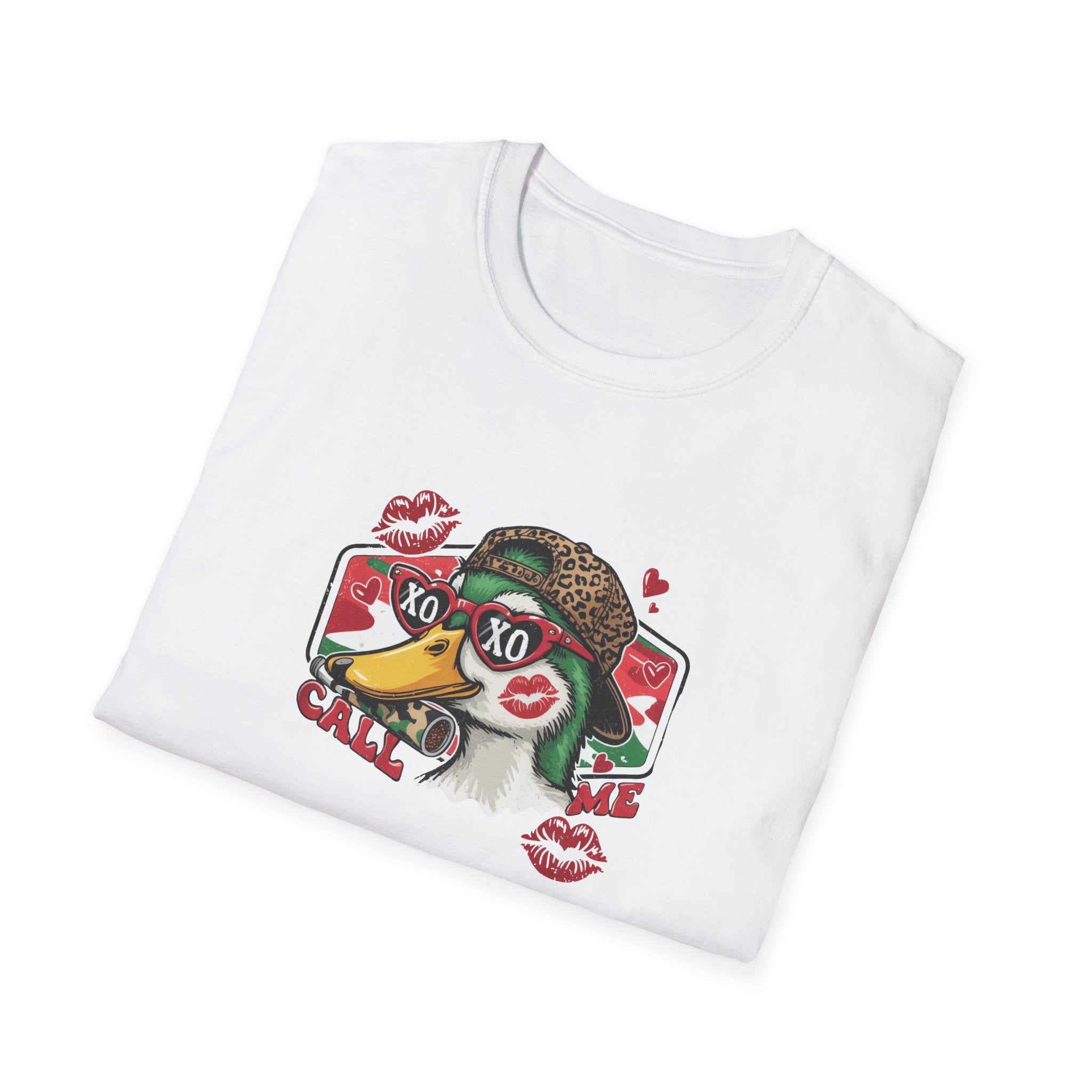 Duck Call Me- Unisex Softstyle T-Shirt