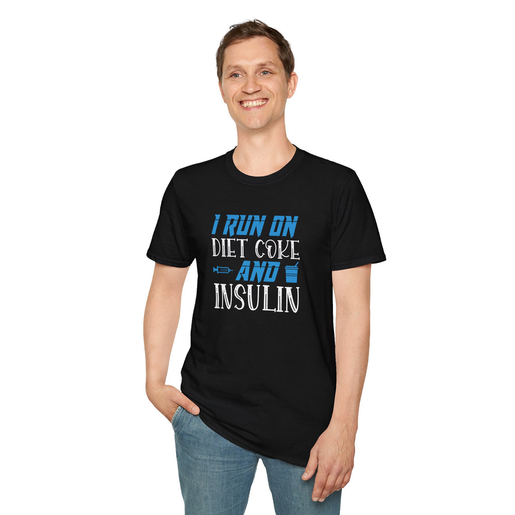 DC & Insulin- Unisex Softstyle T-Shirt