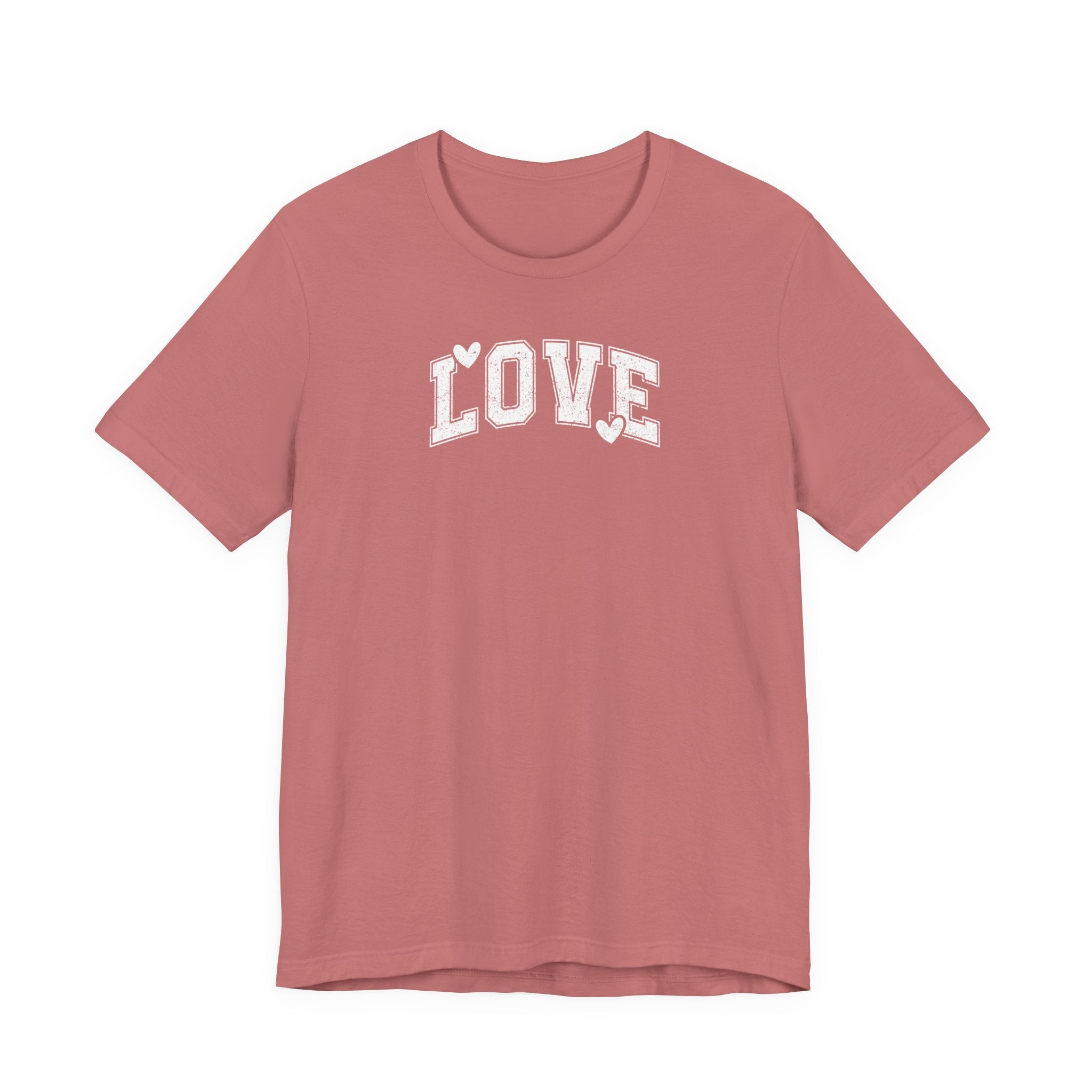 Love Love Love- Unisex Jersey Short Sleeve Tee
