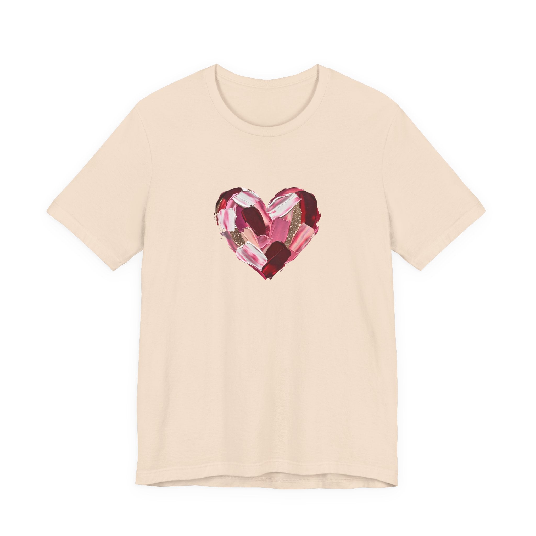 Painted Heart- Unisex Jersey Short Sleeve Tee
