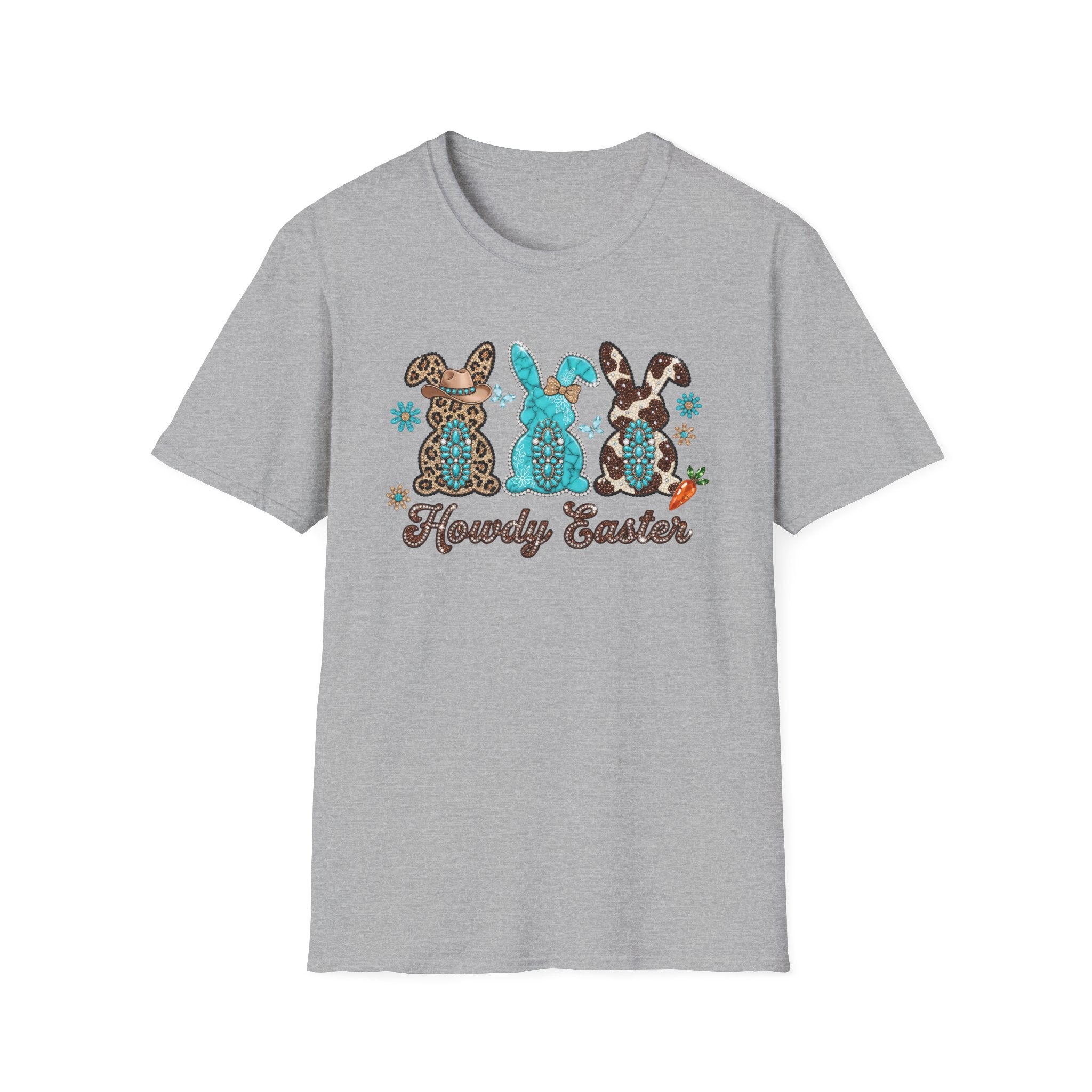 Howdy Easter- Unisex Softstyle T-Shirt
