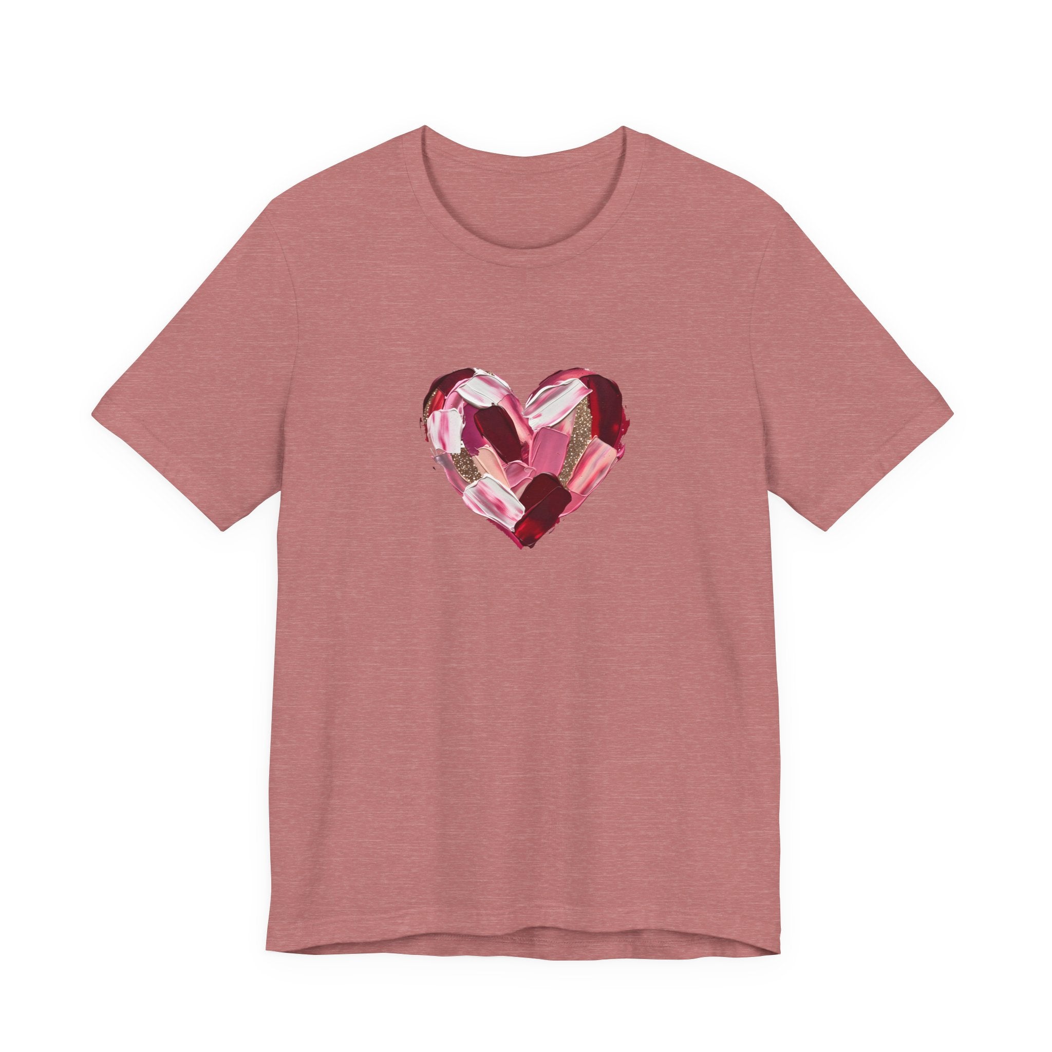 Painted Heart- Unisex Jersey Short Sleeve Tee