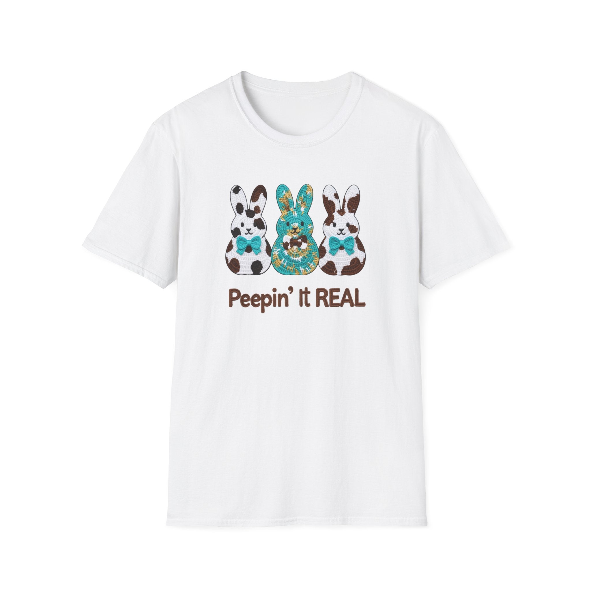 Peepin' It Real- Unisex Softstyle T-Shirt