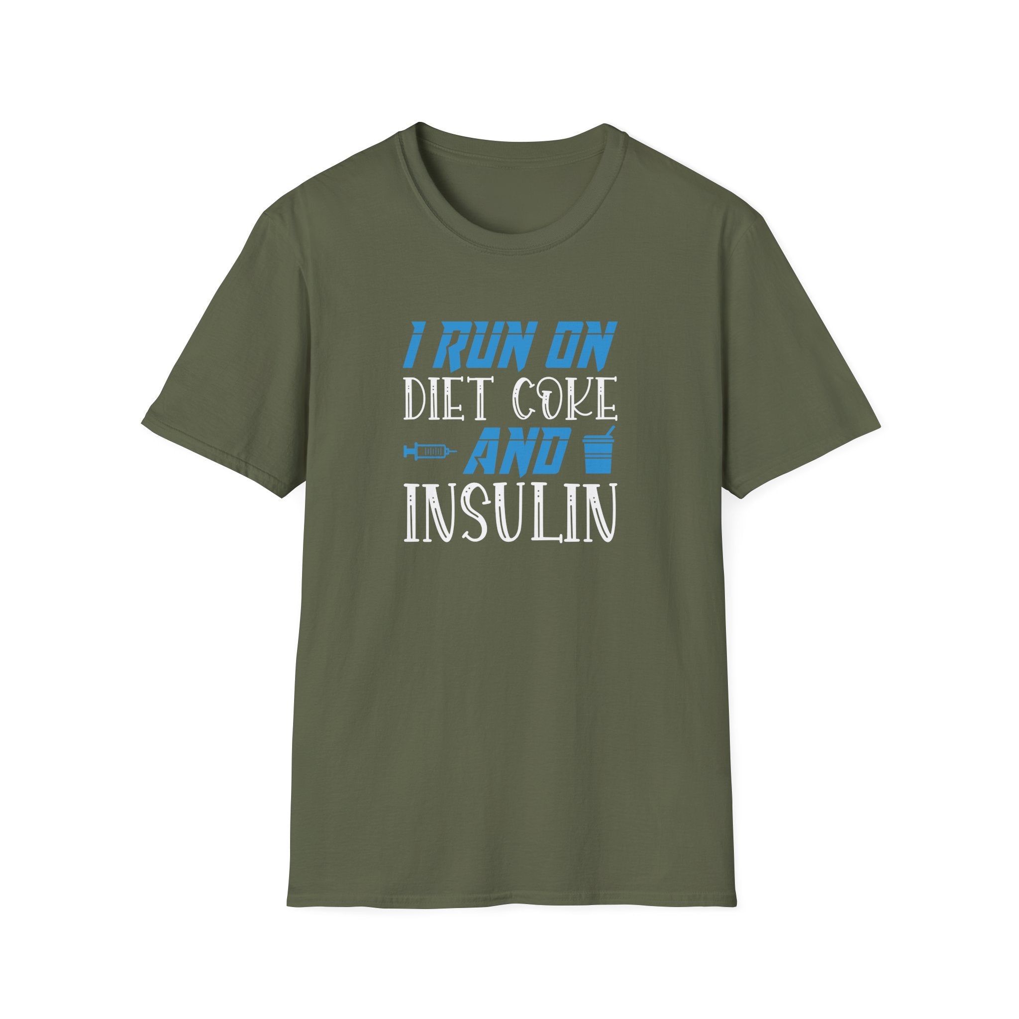 DC & Insulin- Unisex Softstyle T-Shirt