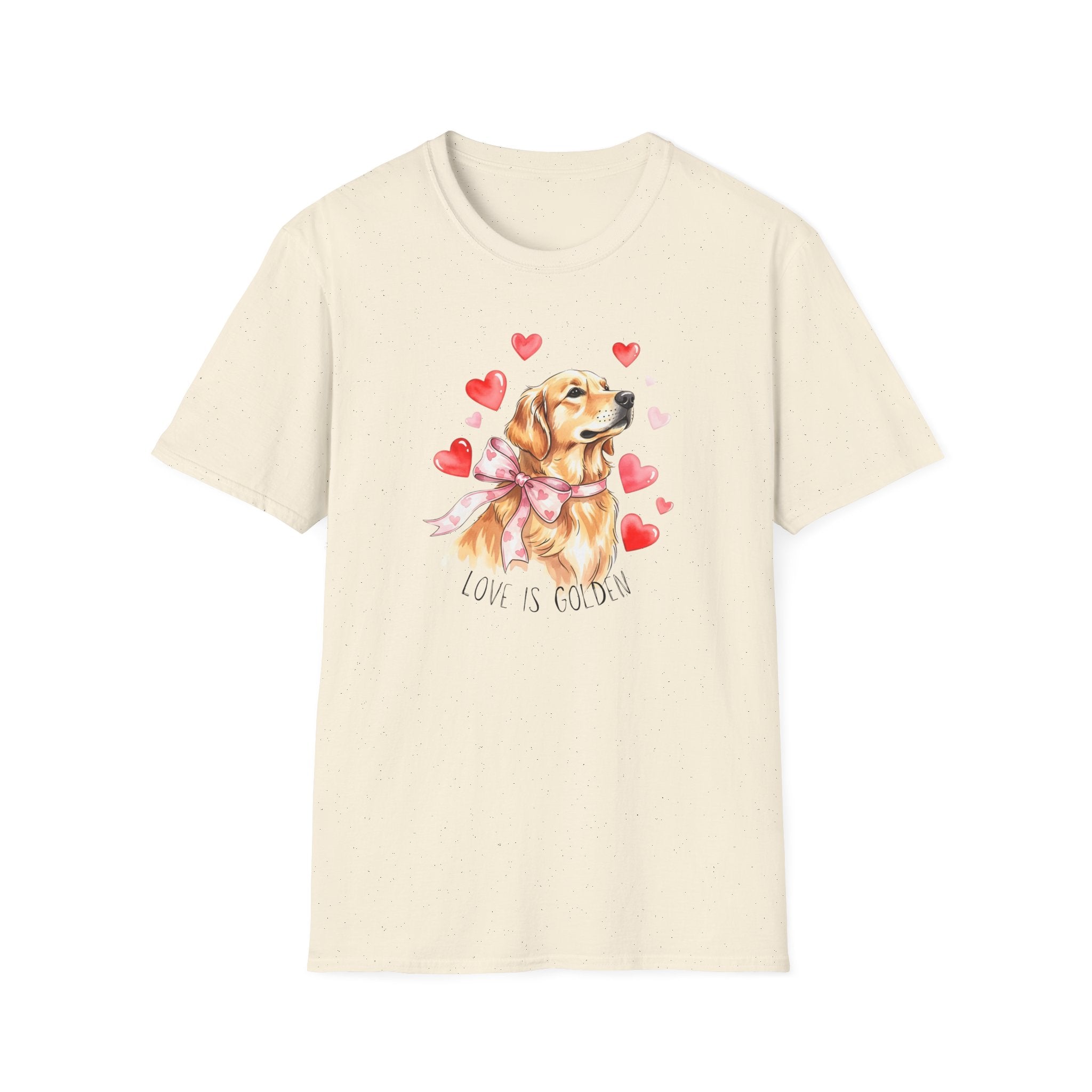 Love Is Golden- Unisex Softstyle T-Shirt