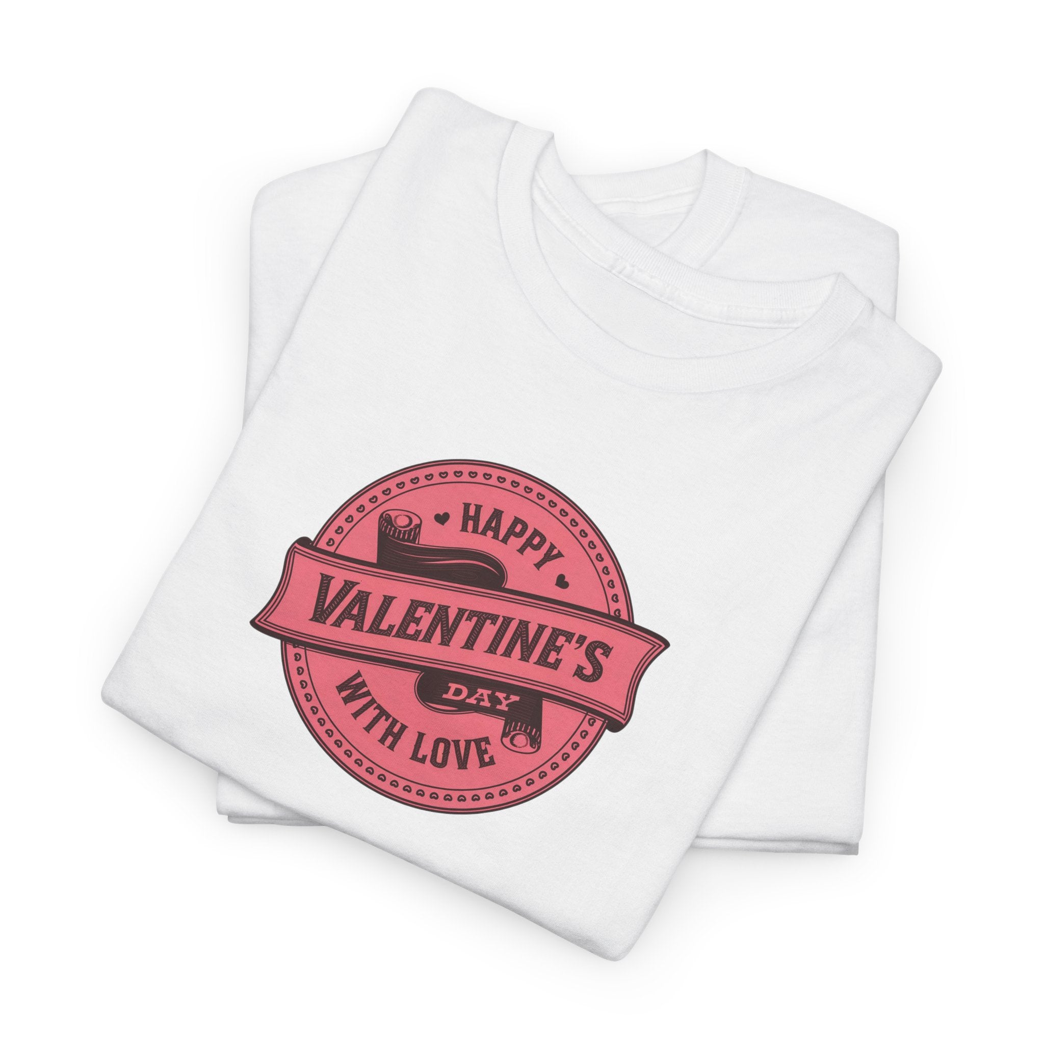 Happy Valentine's- Unisex Heavy Cotton Tee