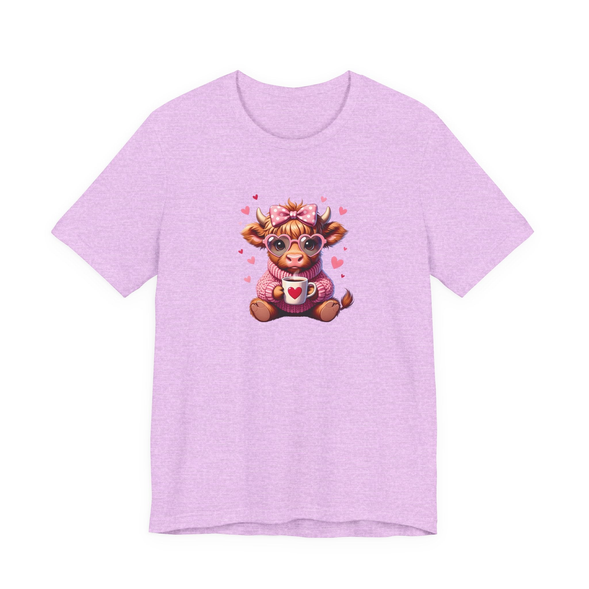 Highland Cow- Unisex Jersey Short Sleeve Tee