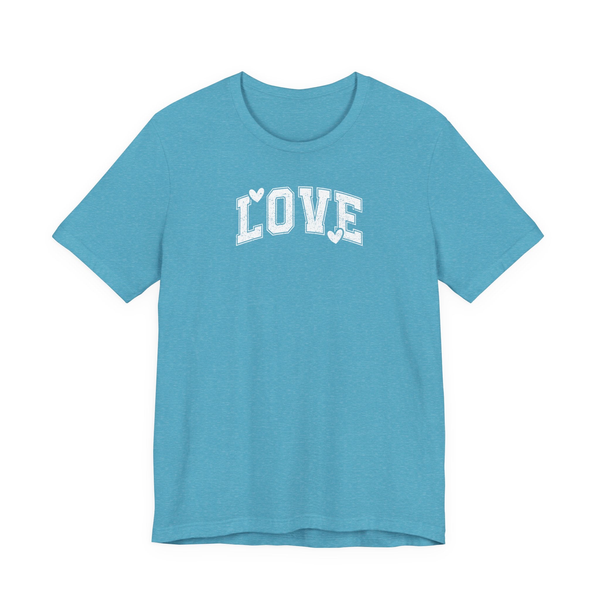 Love Love Love- Unisex Jersey Short Sleeve Tee