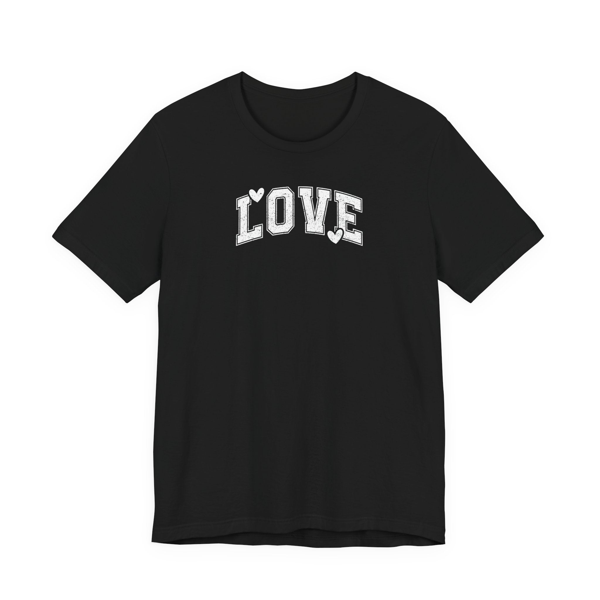 Love Love Love- Unisex Jersey Short Sleeve Tee