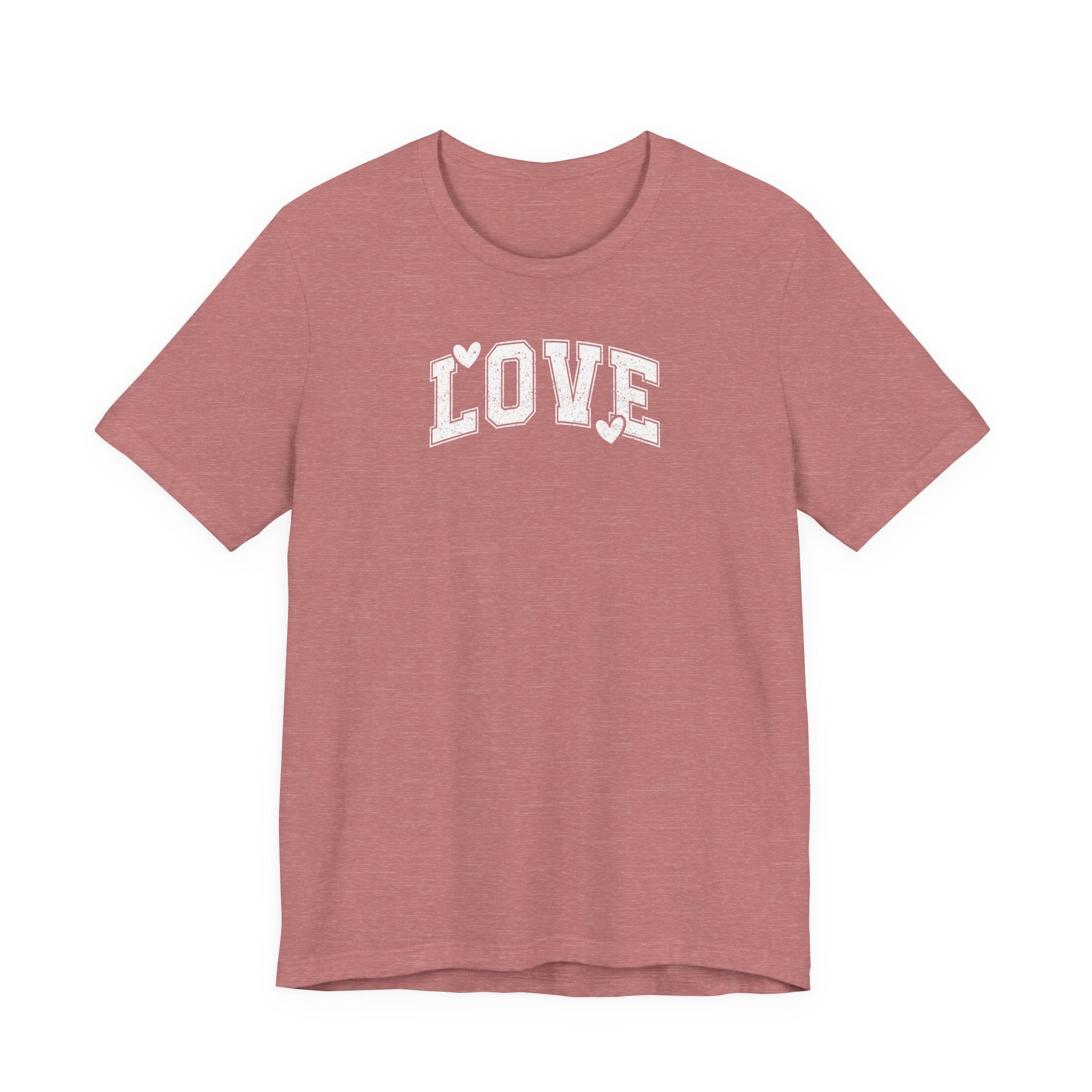 Love Love Love- Unisex Jersey Short Sleeve Tee