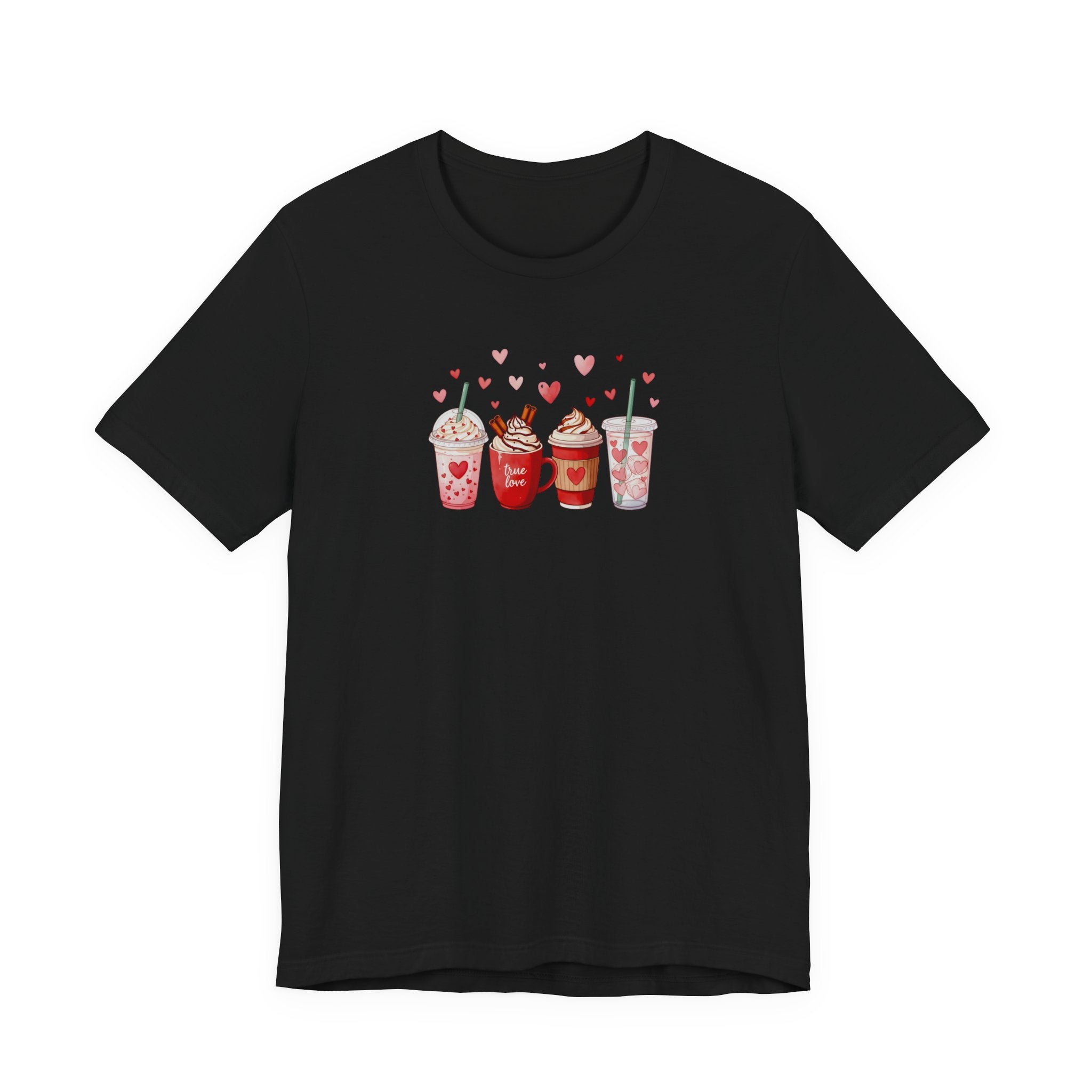 Love Of Coffee- Unisex Jersey Short Sleeve Tee