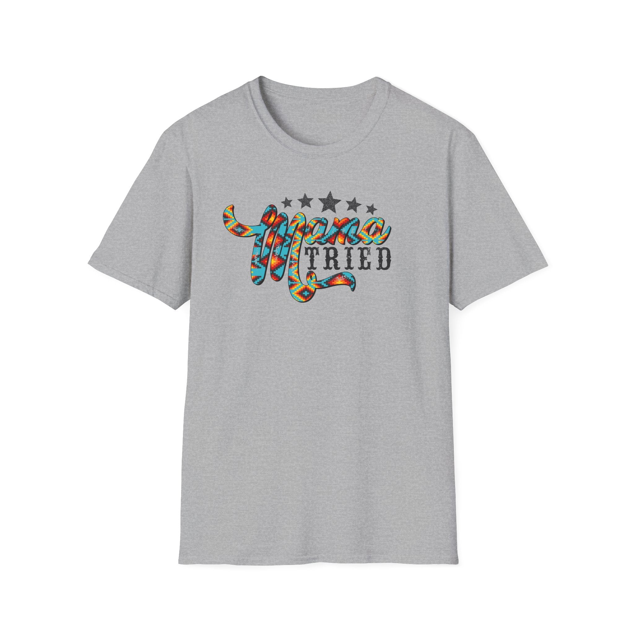 Mama Tried Western- Unisex Softstyle T-Shirt
