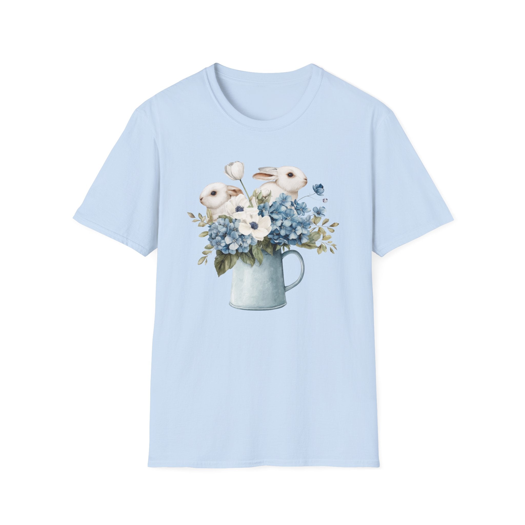 Pitcher of Bunnies- Unisex Softstyle T-Shirt