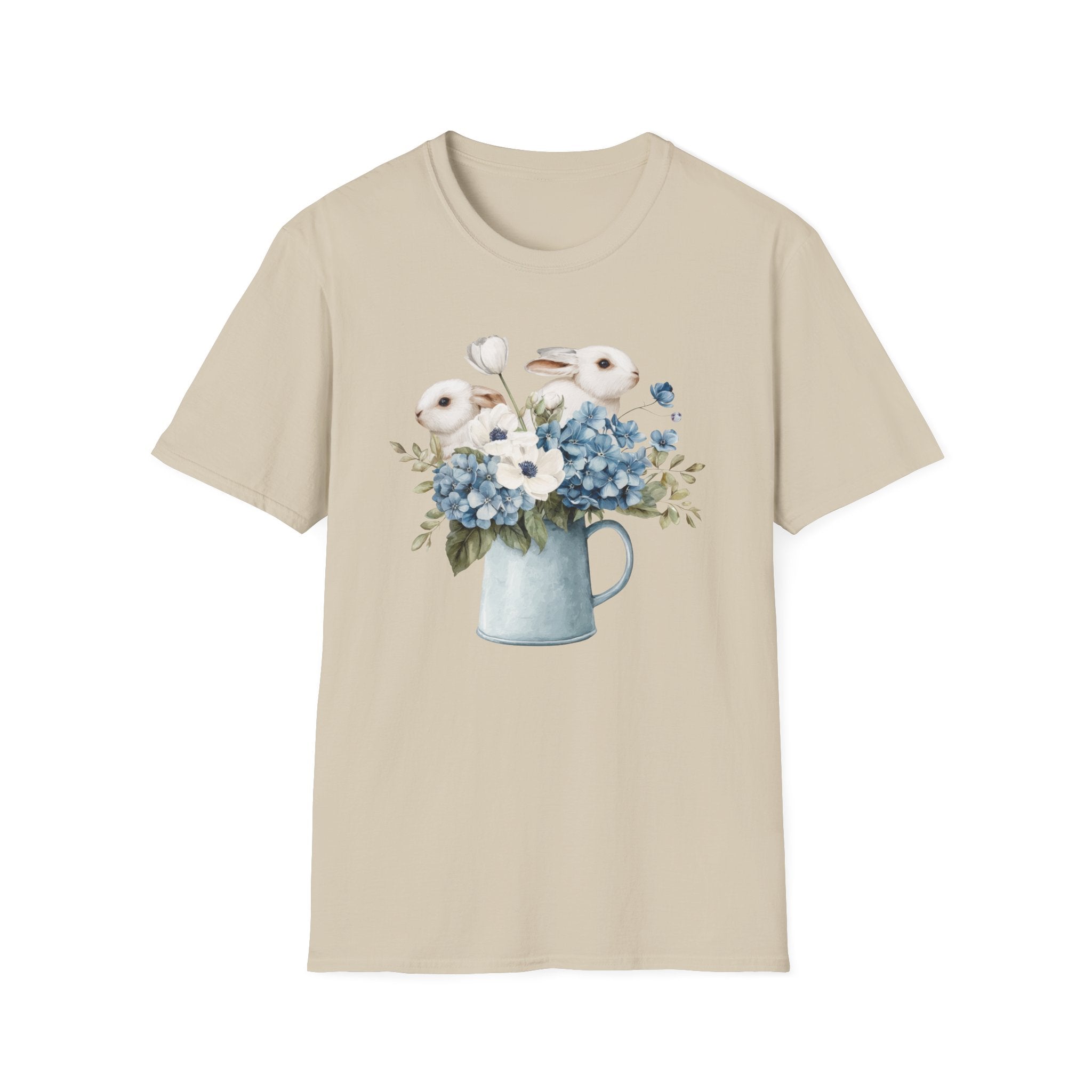 Pitcher of Bunnies- Unisex Softstyle T-Shirt